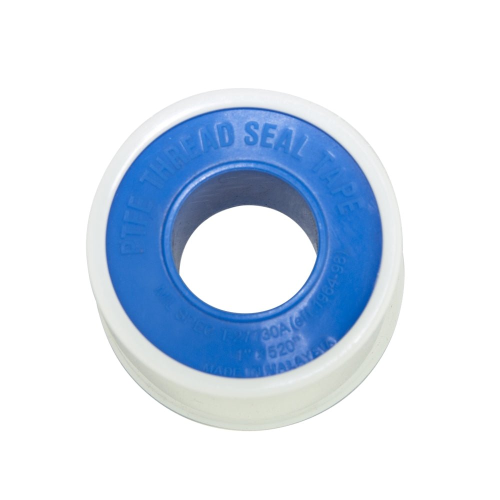 1-inch x 520-inch White PTFE Tape