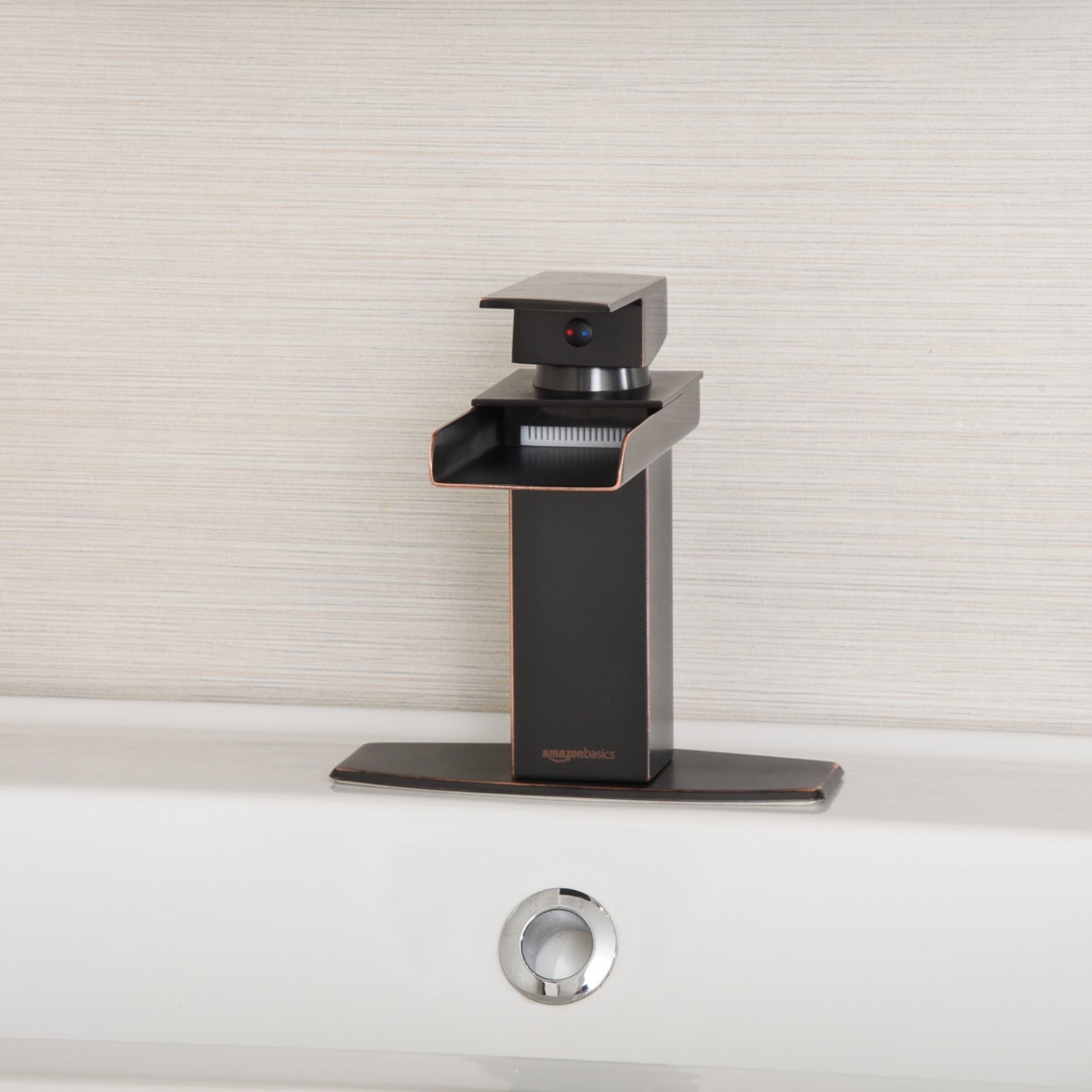 Waterfall Bathroom Faucet, Oil-Rubbed Bronze