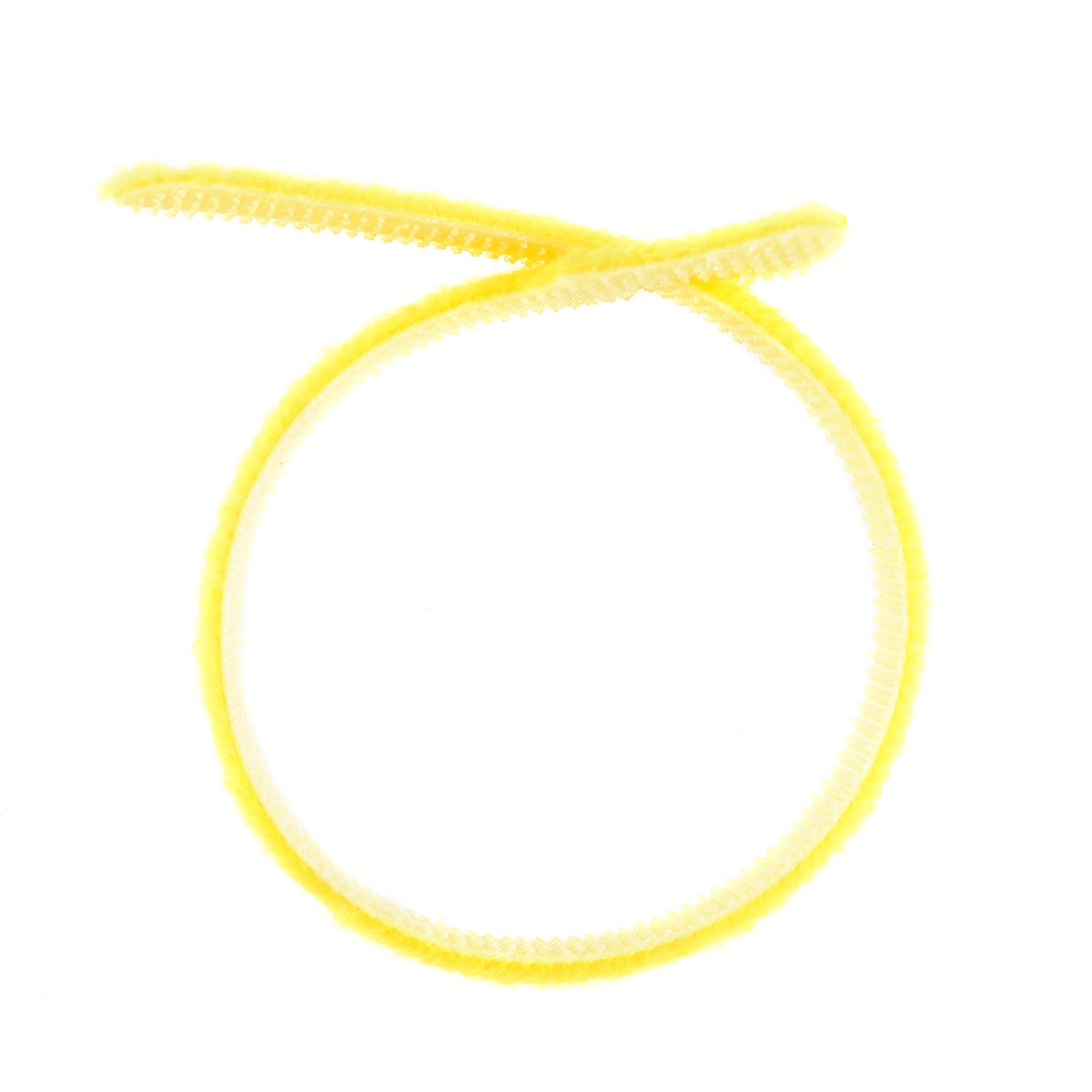 8-inch Yellow Hook and Loop, 5.6-lb Tensile Strength, 10-Pack