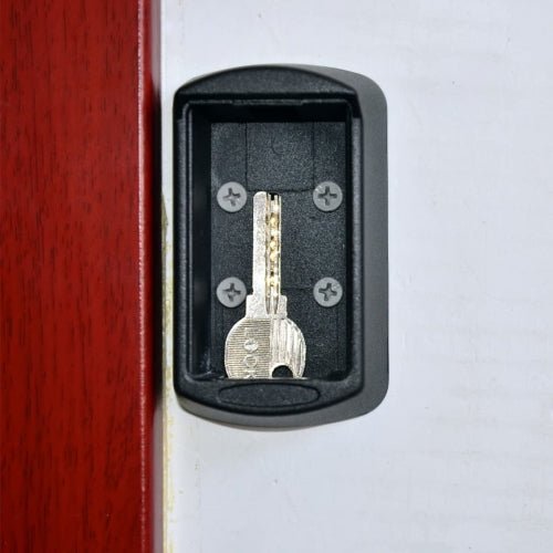 South Main Hardware Combination Key Storage Lock Box, Black