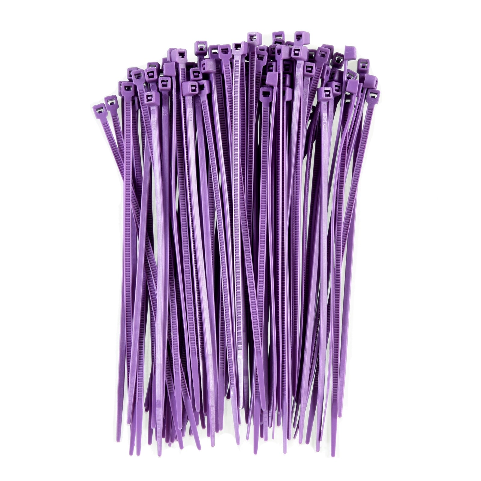 5-inch Purple Multi-Purpose Cable Tie, 18-lb Tensile Strength, UL 21 Listed, 100-Pack