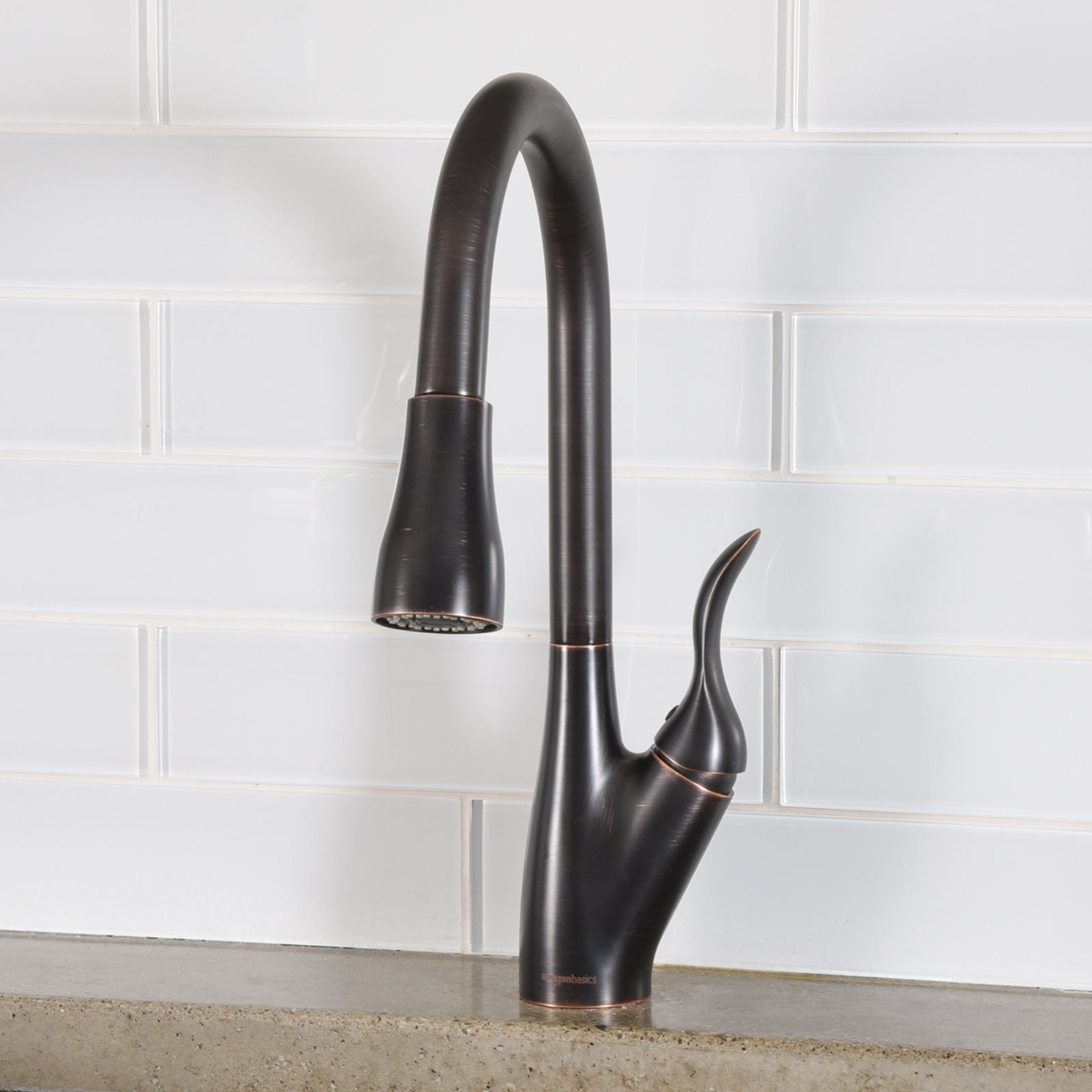 Single-Handled Kitchen Pull-Down Sprayer Faucet, Oil-Rubbed Bronze