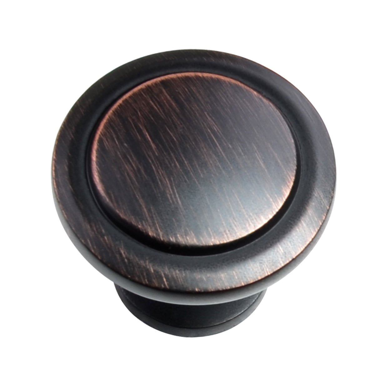 South Main Hardware 1-1/4 in. Oil Rubbed Bronze Round Cabinet Knob