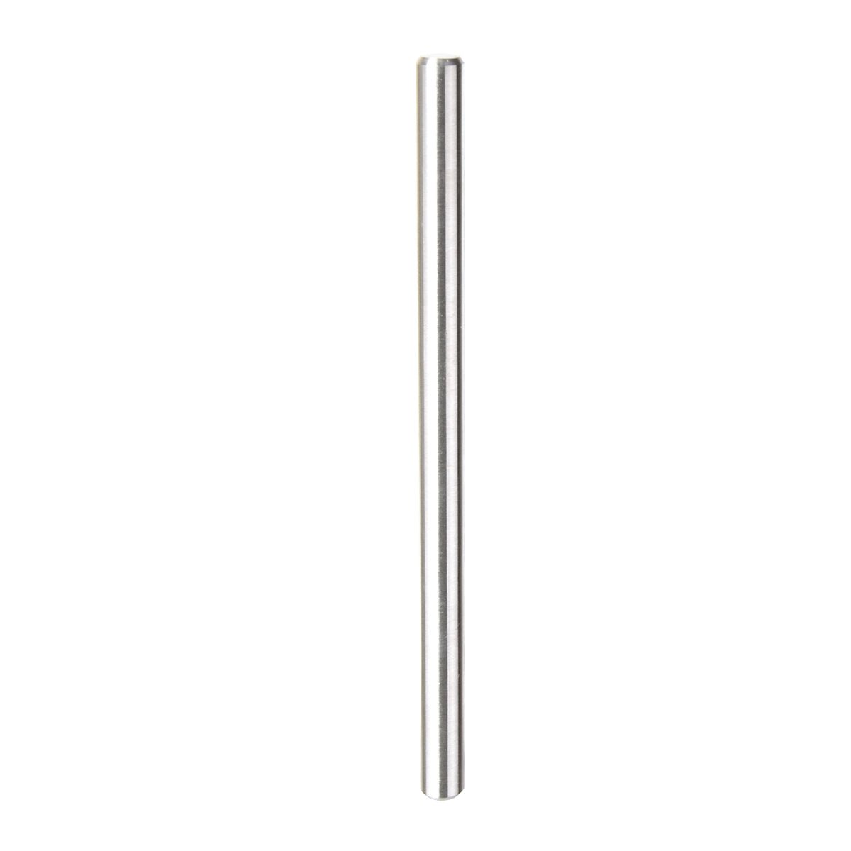 South Main Hardware Euro Bar Cabinet Handle (3/8" Diameter), 6.37" Length (4" Hole Center), Stainless Steel