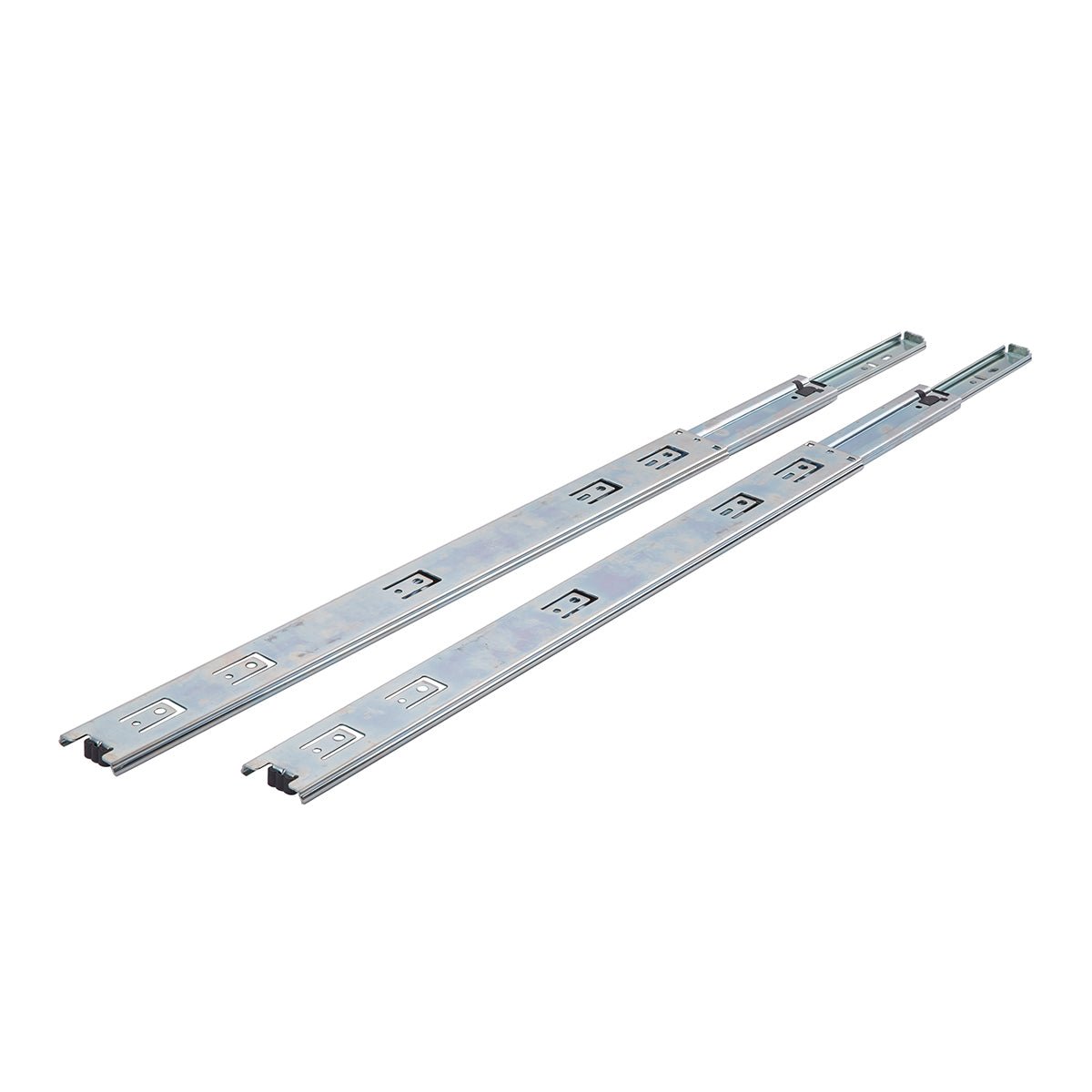 South Main Hardware Side Mount Stainless Steel Ball Bearing Full Extension Drawer Slides, 1-Pair