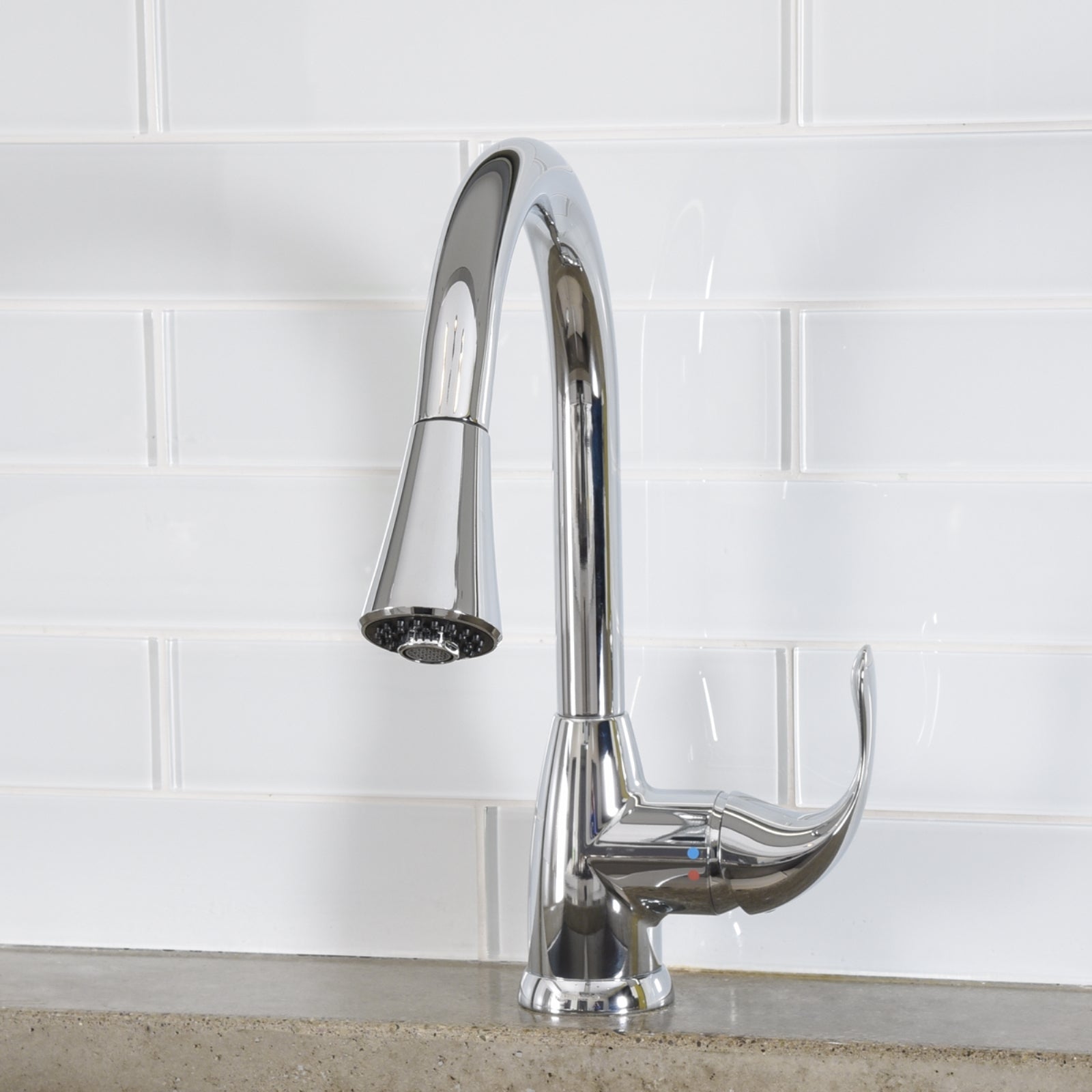 Standard Pull-Down Kitchen Faucet, Polished Chrome