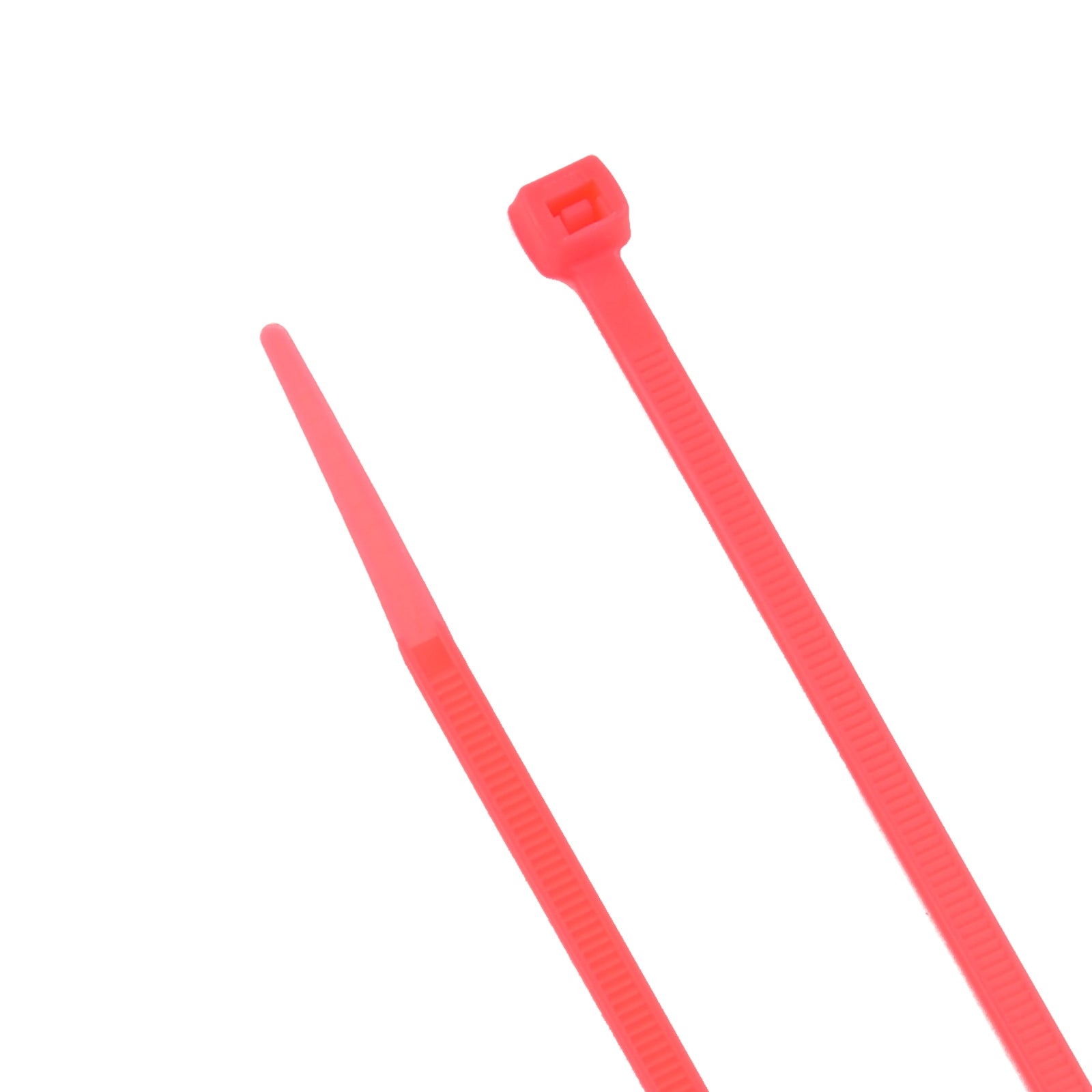 11-inch Fluorescent Pink Multi-Purpose Cable Tie, 75-lb Tensile Strength, UL 21S Listed, 100-Pack