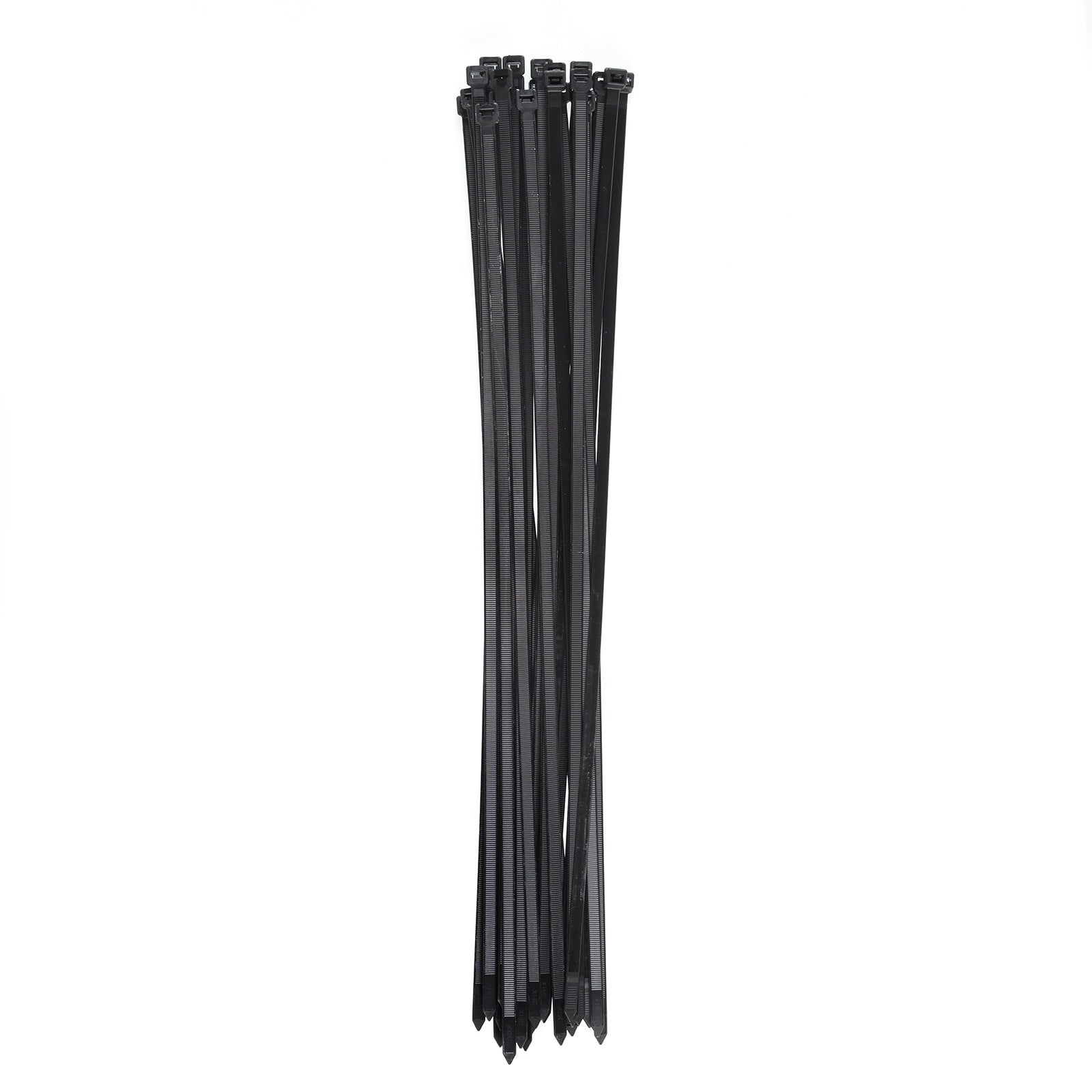 24-inch UV Resistant Black Multi-Purpose Cable Tie, 175-lb Tensile Strength, UL 21S Listed, 25-Pack