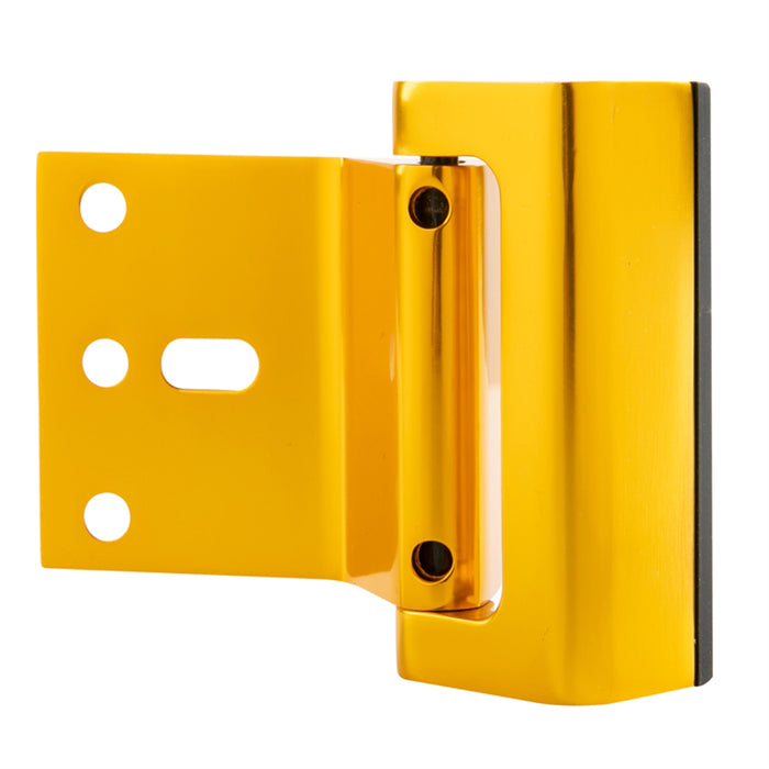 AmazonBasics Door Reinforcement Lock, Polished Brass, 2Pack — National Hardlines