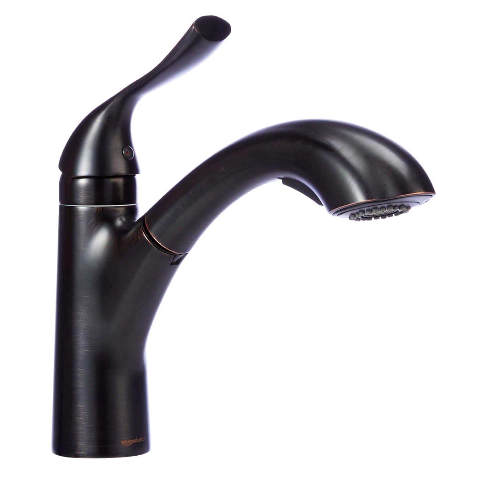 Single-Handle Kitchen Pull Out Sprayer Faucet, Arched, Oil-Rubbed Bronze