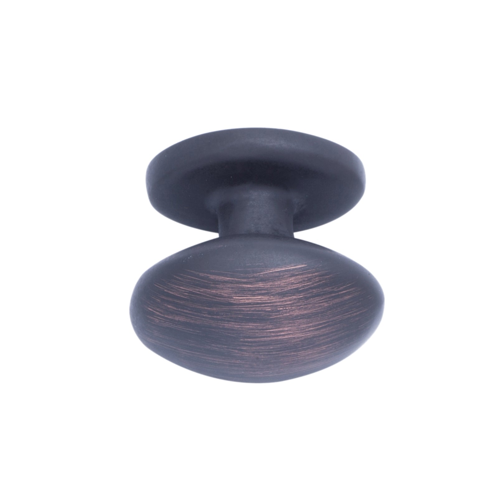 AmazonBasics Football Cabinet Knob, 1.38" Diameter, Oil Rubbed Bronze