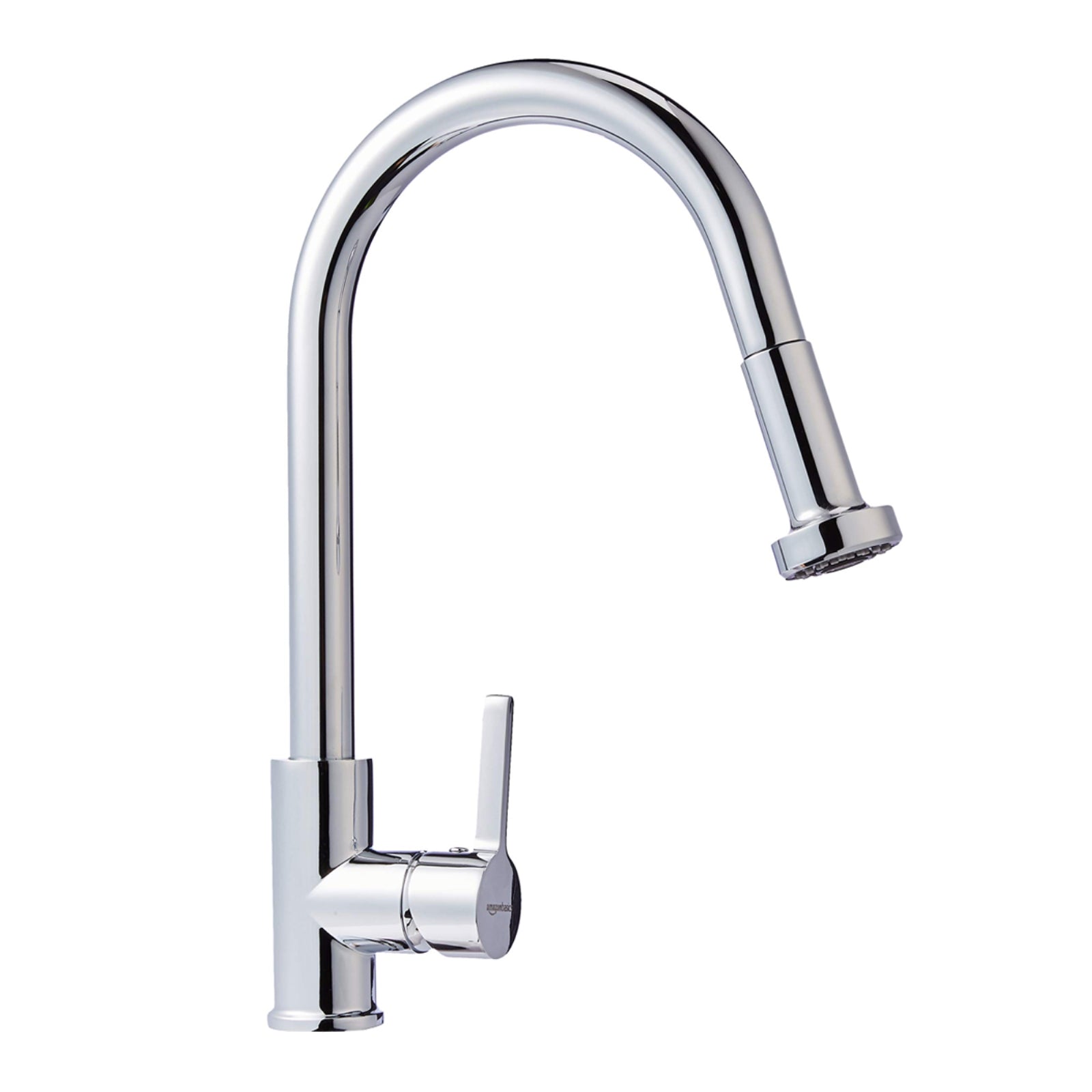 Modern Pull-Down Kitchen Sprayer Faucet, Polished Chrome