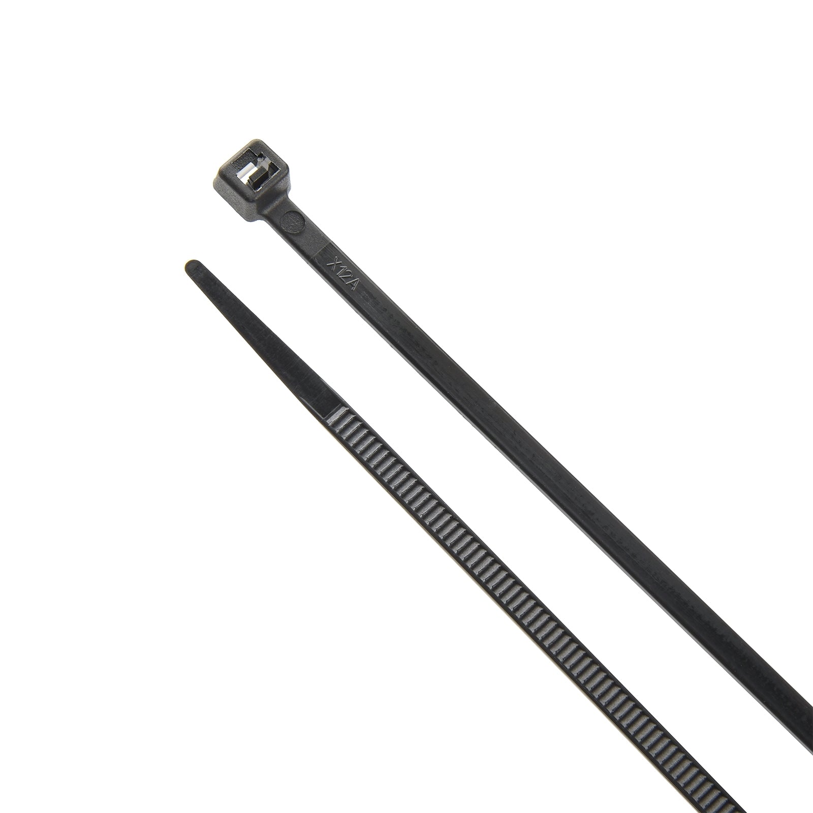 11-inch Black Multi-Purpose Cable Tie, 40-lb Tensile Strength, UL 21 Listed, 50-Pack