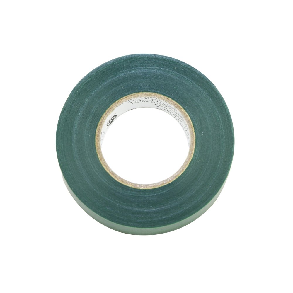 3/4-inch x 60-inch Dark Green Electrical Tape, UL 362K Listed