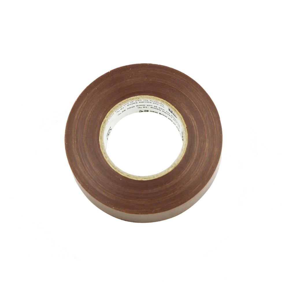 3/4-inch x 60-inch Brown Electrical Tape, UL 362K Listed