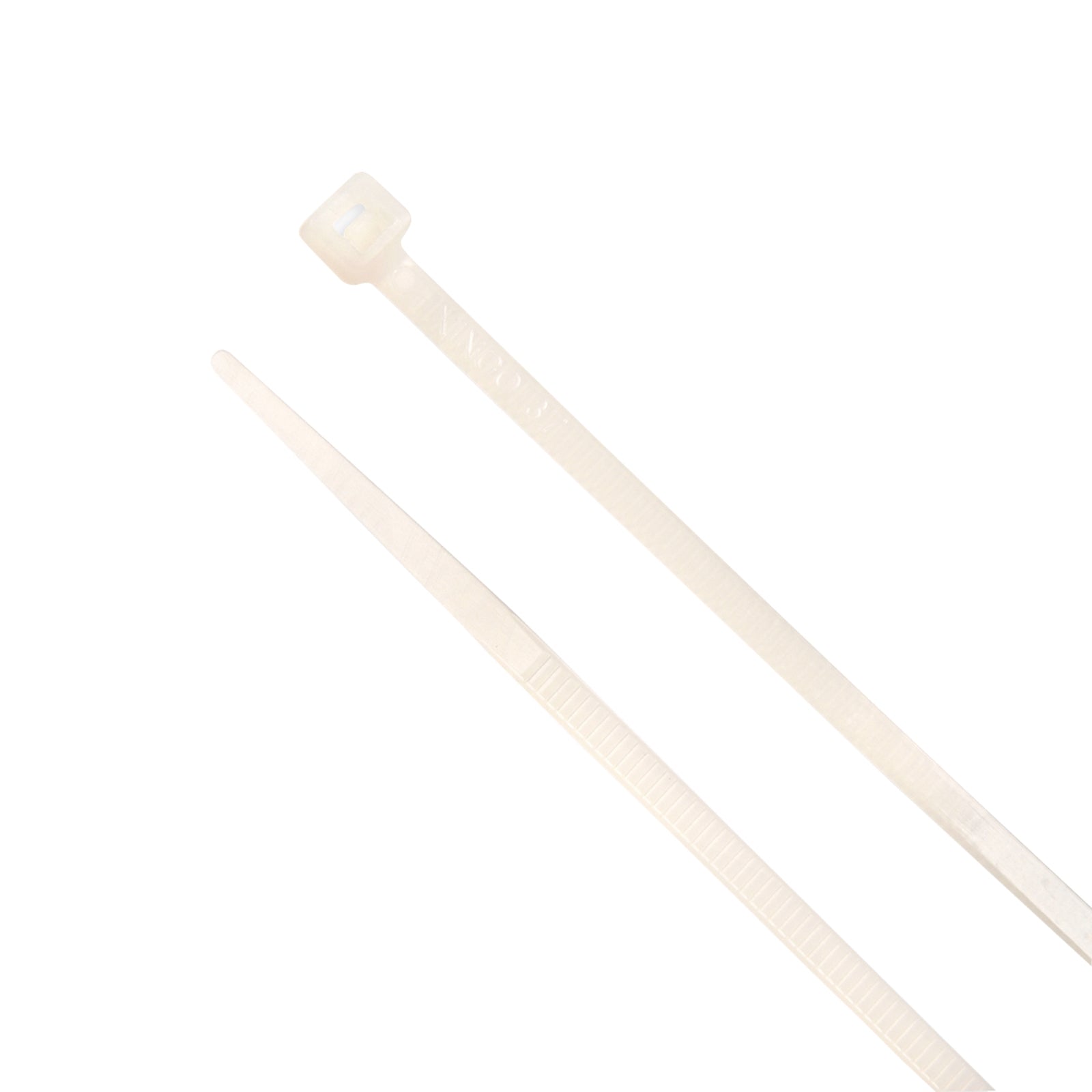 14-inch Natural Multi-Purpose Cable Tie, 40-lb Tensile Strength, UL 21 Listed, 500-Pack