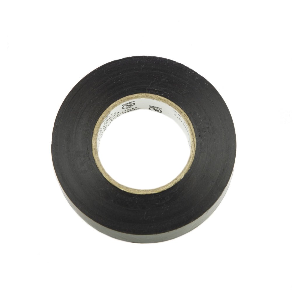 3/4-inch x 60-inch Black Electrical Tape, UL 362K Listed