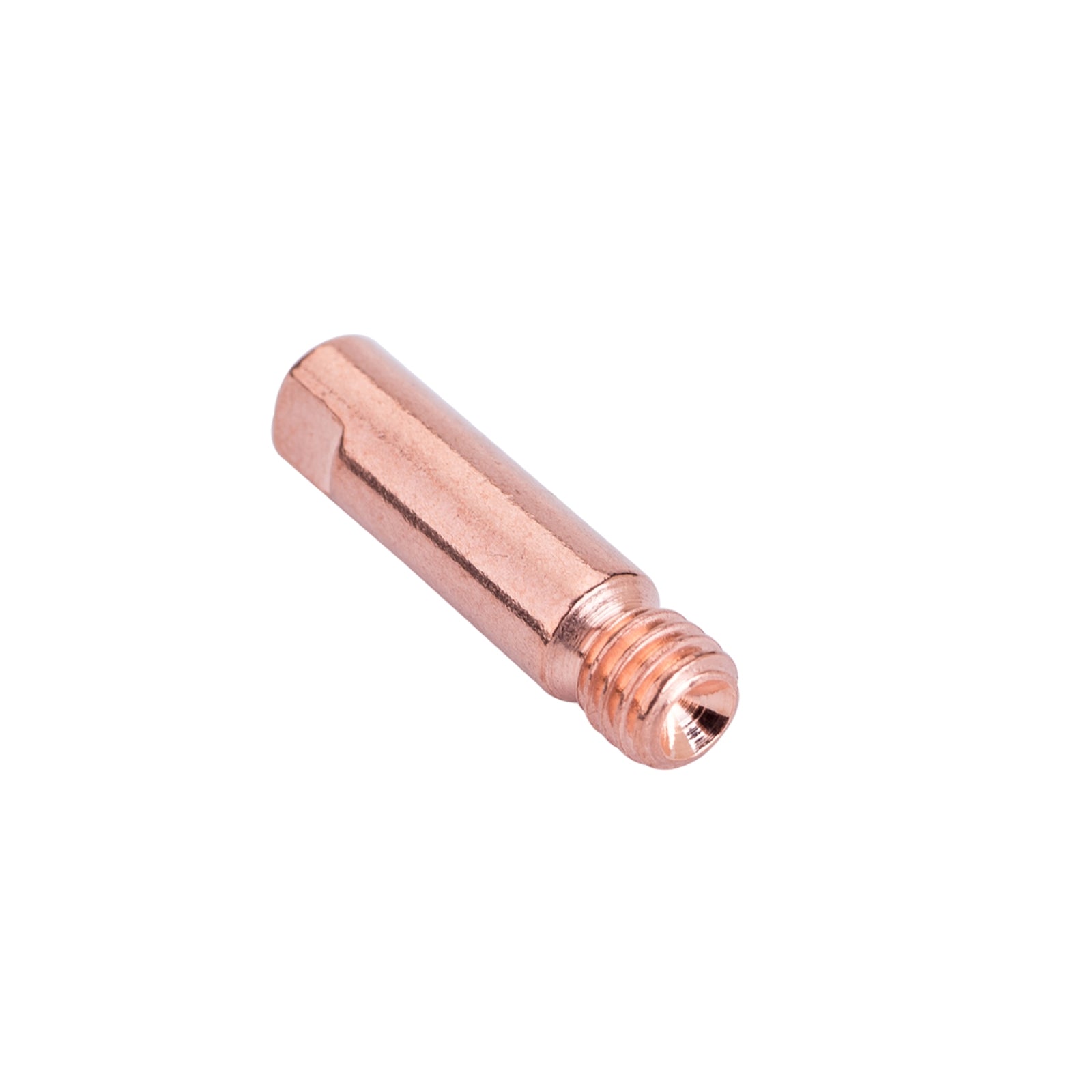 WeldForce 0.025-Inch Copper Wire Feed Welder Contact Tips; Provides Electrical Conductivity; Compatible with Solid and Flux Cored Welding Wires, 25-Pack of 0.025-Inch MIG Welding Contact Tips