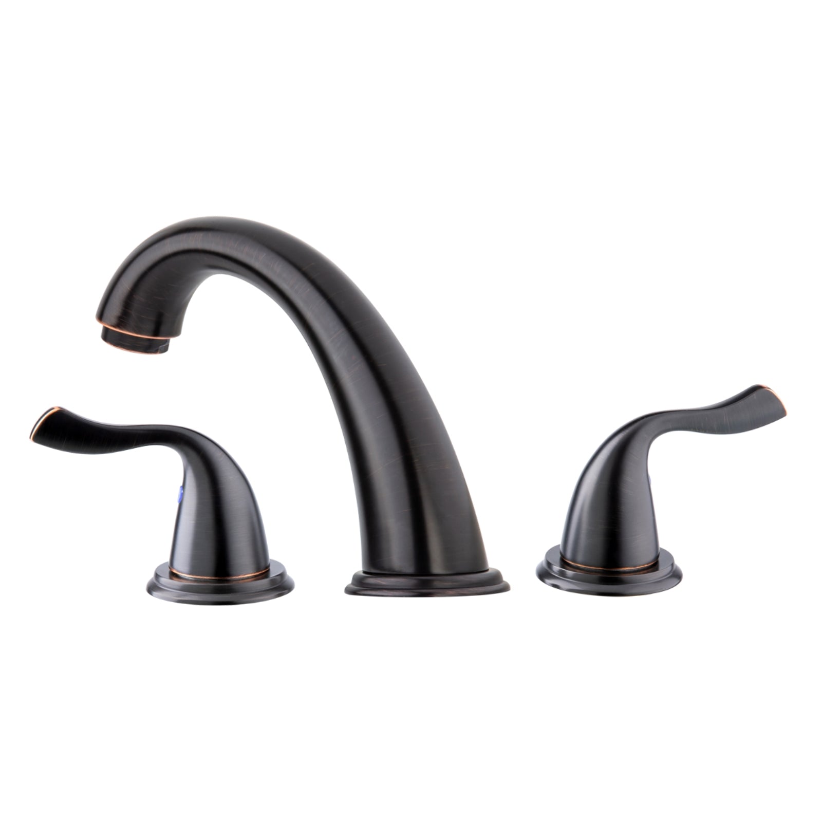 Two-Handle 3-Hole Mount 8-inch Bathroom Faucet, Oil-Rubbed Bronze