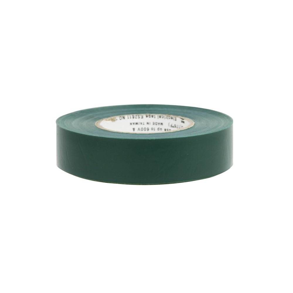 3/4-inch x 60-inch Dark Green Electrical Tape, UL 362K Listed