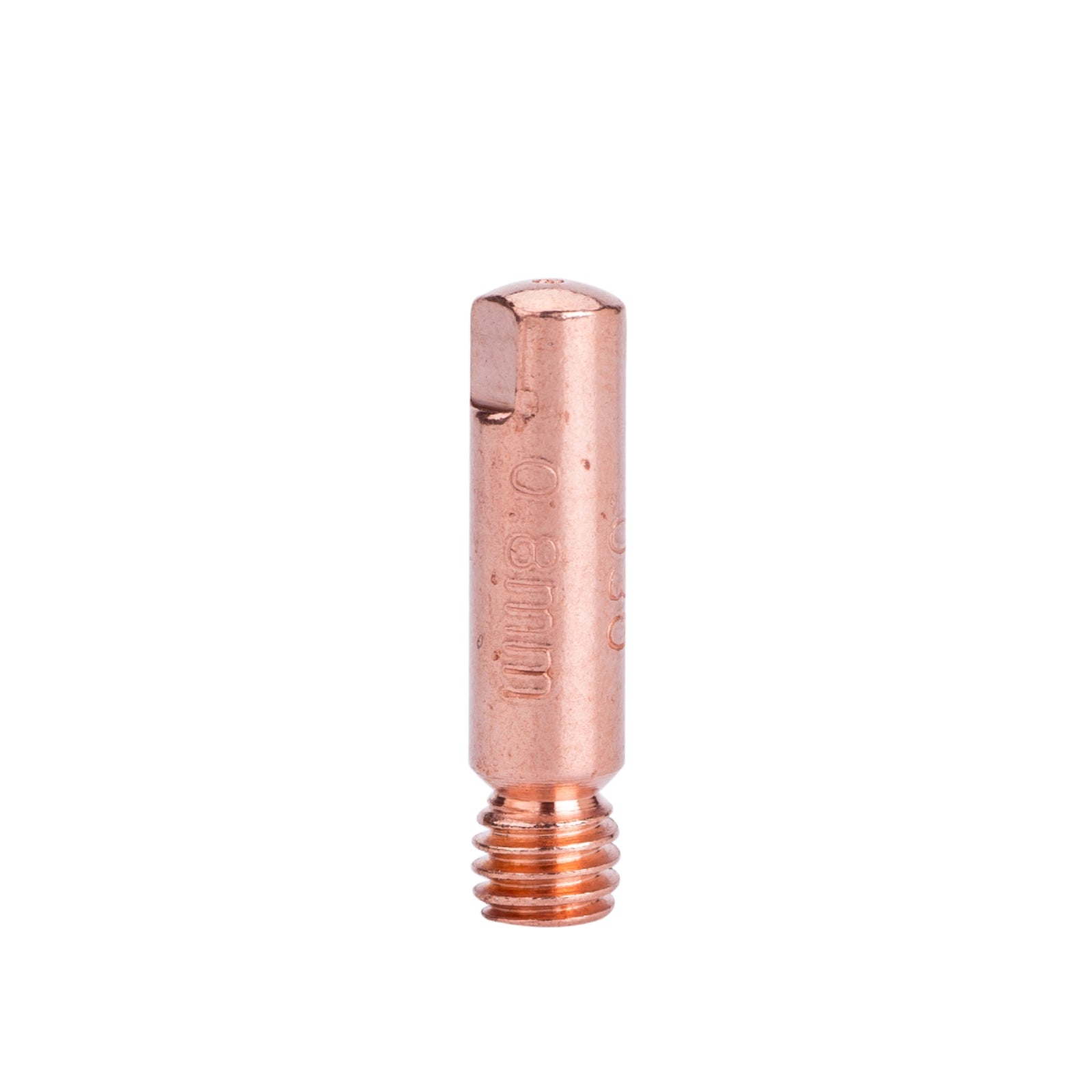 WeldForce 0.030-Inch Copper Wire Feed Welder Contact Tips; Provides Electrical Conductivity; Compatible with Solid and Flux Cored Welding Wires, 25-Pack of 0.030-Inch MIG Welding Contact Tips