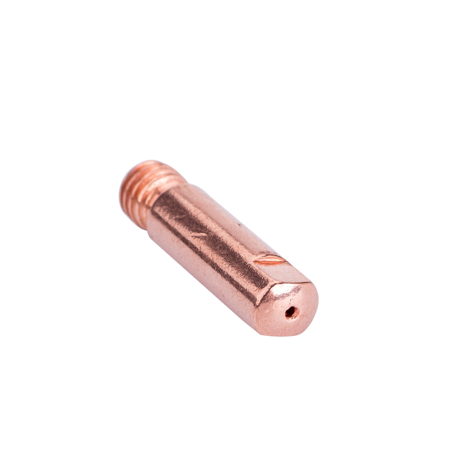 WeldForce 0.030-Inch Copper Wire Feed Welder Contact Tips; Provides Electrical Conductivity; Compatible with Solid and Flux Cored Welding Wires, 25-Pack of 0.030-Inch MIG Welding Contact Tips