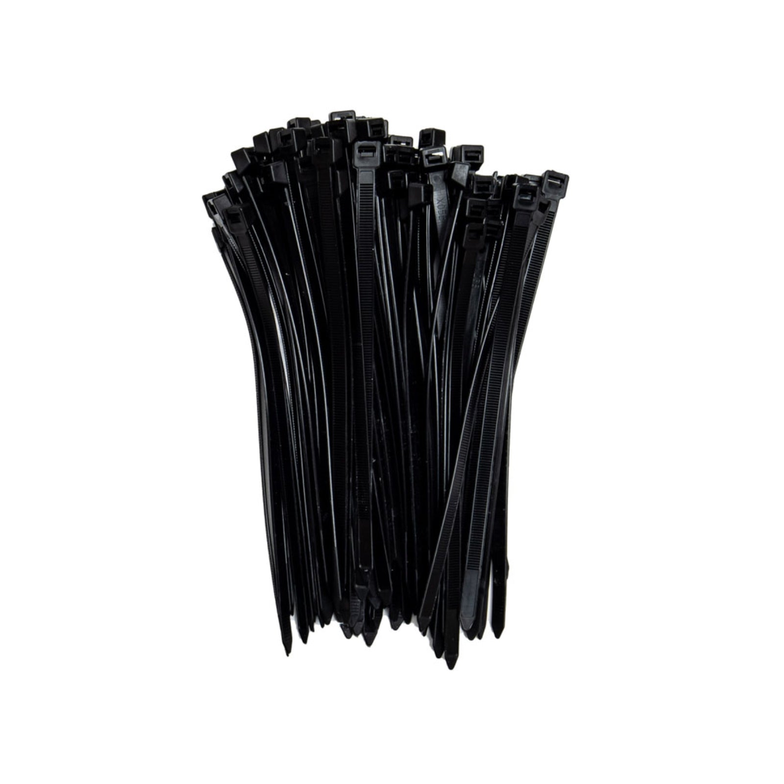 8-inch UV Resistant Black Multi-Purpose Cable Tie, 120-lb Tensile Strength, UL 21S Listed, 100-Pack