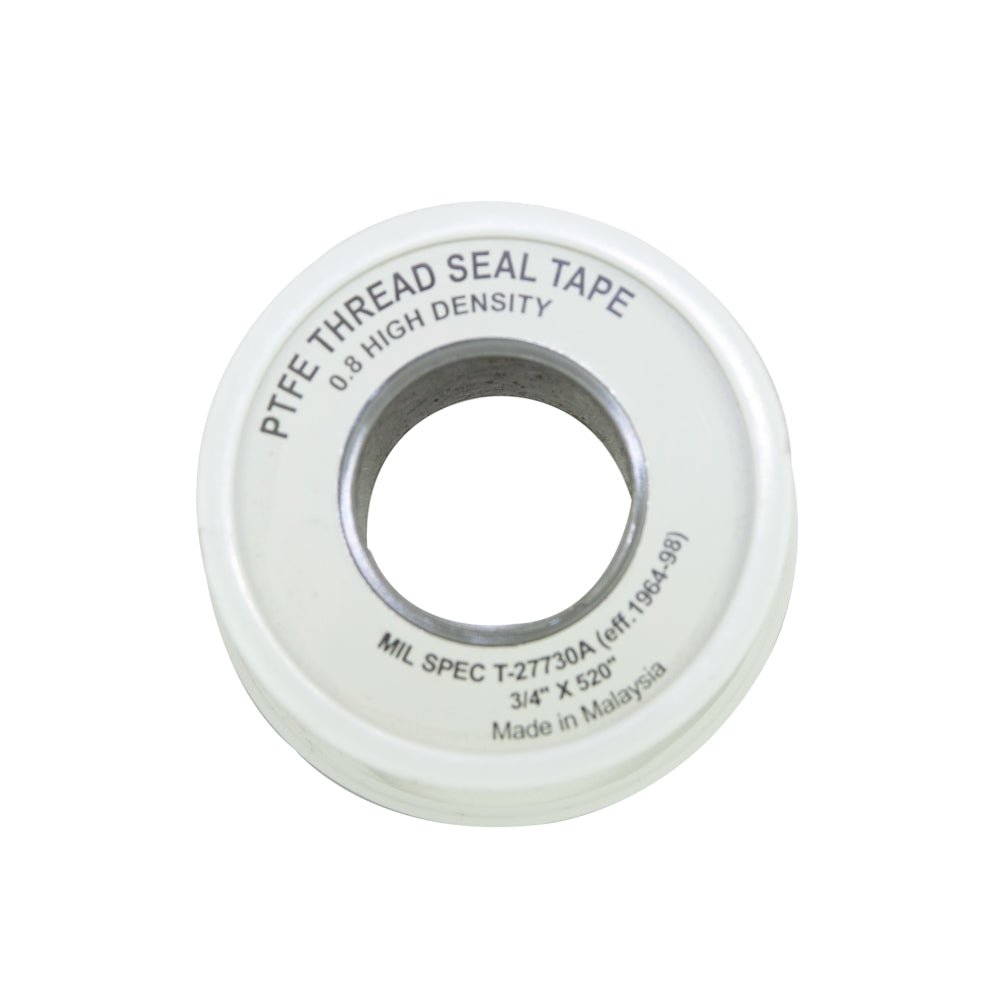 3/4-inch x 520-inch White High Density PTFE Tape