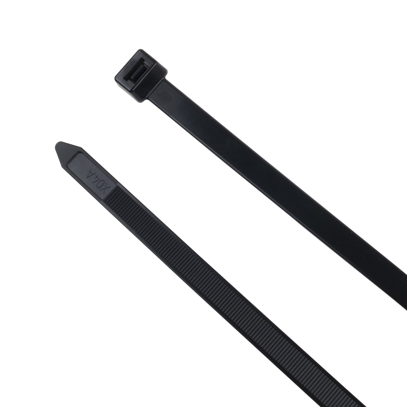 28-inch UV Resistant Black Multi-Purpose Cable Tie, 250-lb Tensile Strength, 100-Pack