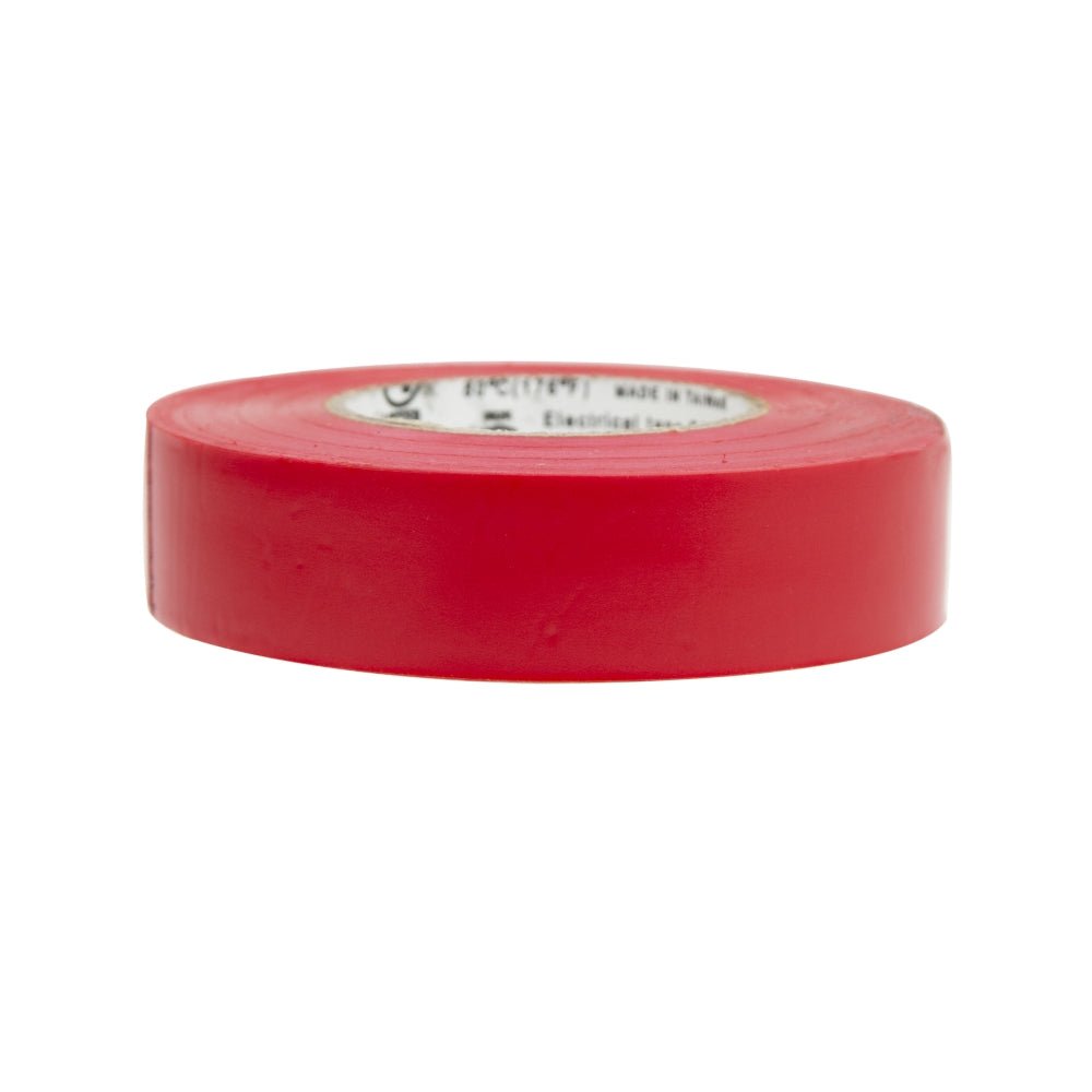 3/4-inch x 60-inch Red Electrical Tape, UL 362K Listed