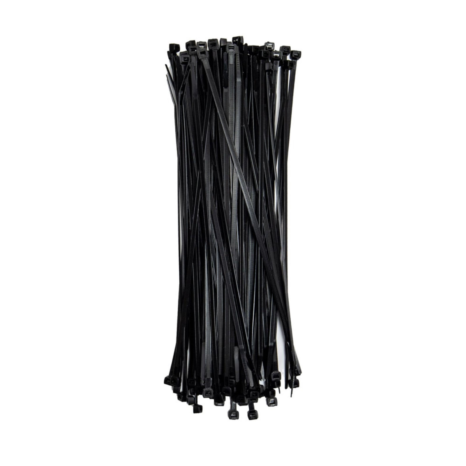 11-inch UV Resistant Black Multi-Purpose Cable Tie, 75-lb Tensile Strength, UL 21S Listed, 100-Pack