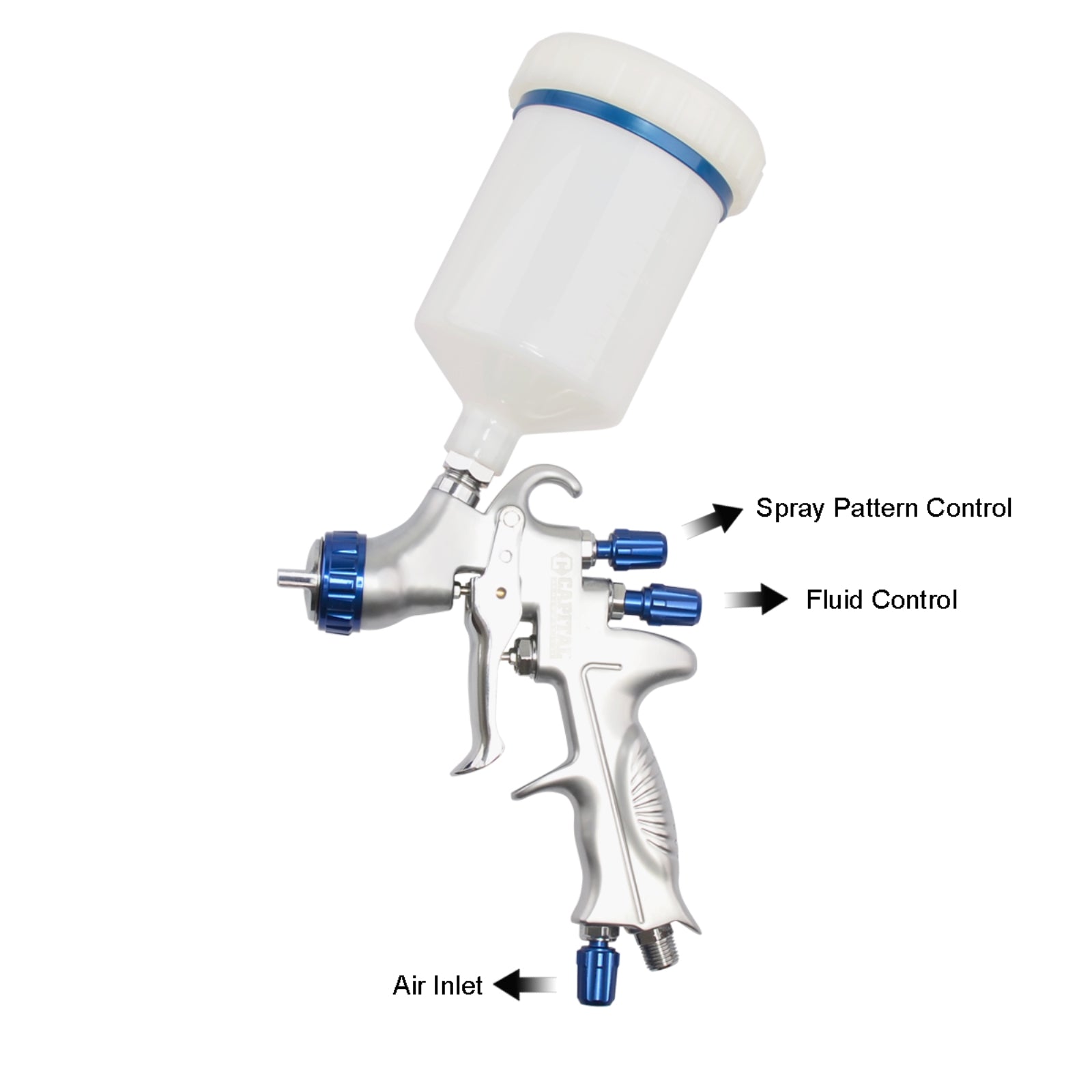 Capital Pneumatics HVLP Spray Gun